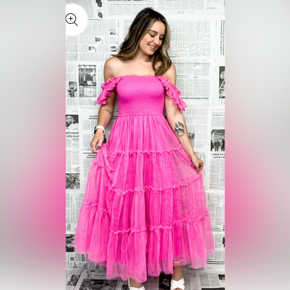 Listicle Ruffle It Up Dress